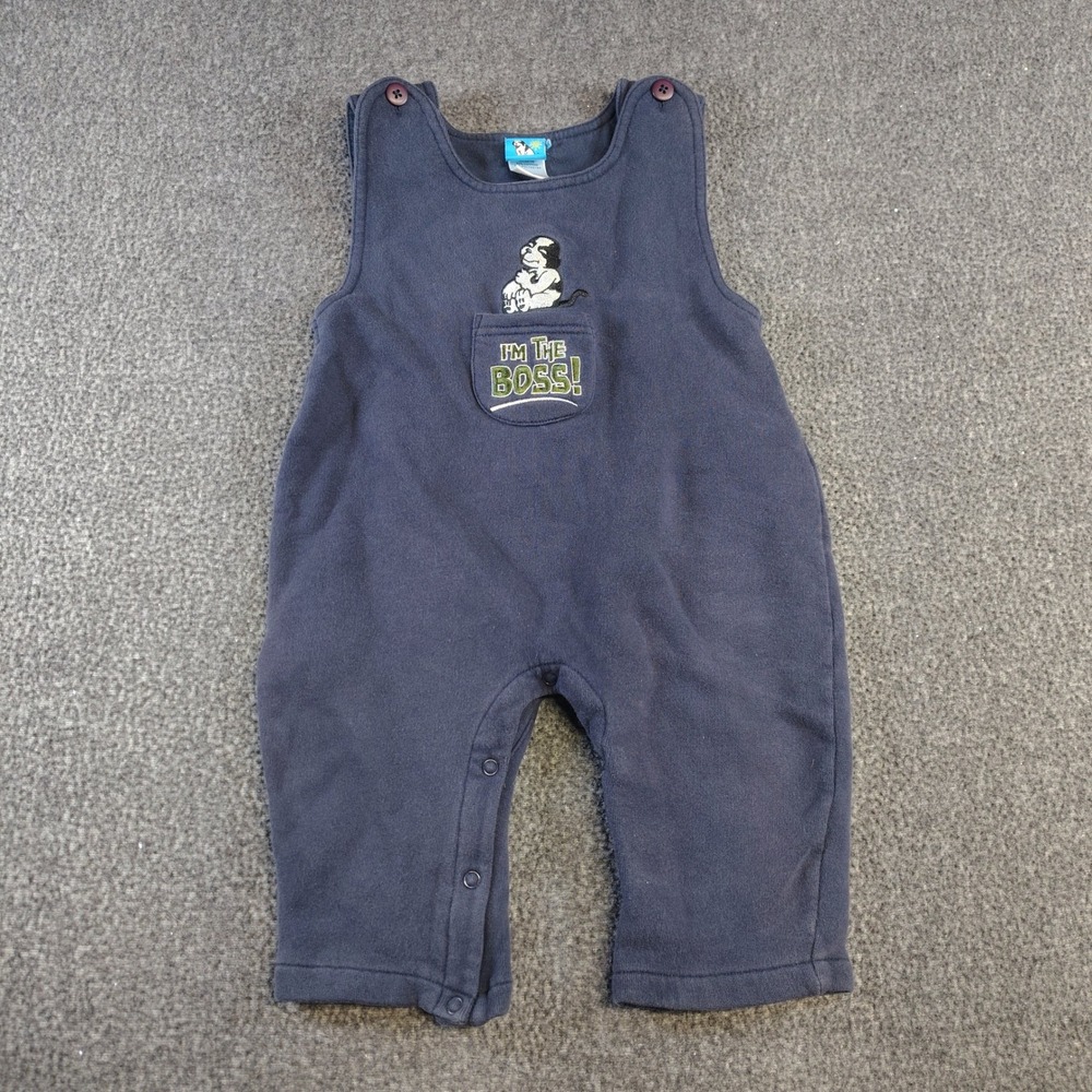 Vintage rare Little Big Dogs 18-24 month romper ~ I'm the boss